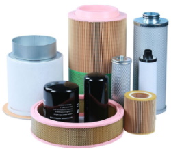 Воздушные, масляные фильтры, сепараторы (маслоотделители) для компрессоров