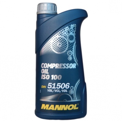 Mannol Compressor Oil ISO 100 Минеральное масло для воздушных компрессоров   Компрессорное масло  1 литр /