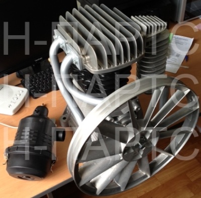 Компрессорная головка 6200000 (4116090254) (6218740100) Блок поршневой B6000C/COLL.FIL.EC.VOLANO /